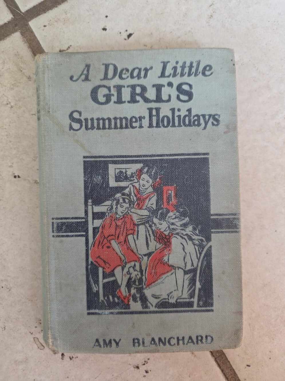 A Dear Little Girl's Summer Holiday by Amy Blanchard 1924 Book
